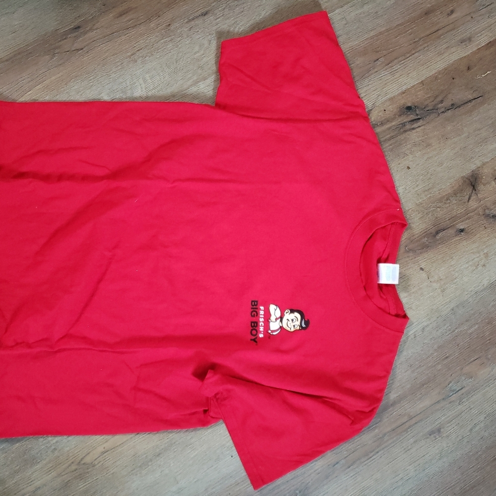 Cincinnati Reds size L Firsch Big Boy Tshirt